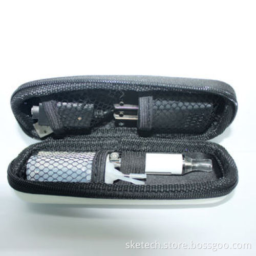 Ego zipper case, leather cases for ego e-cigarette, fashion design